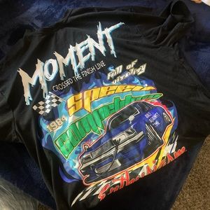 Oversized graphic tee